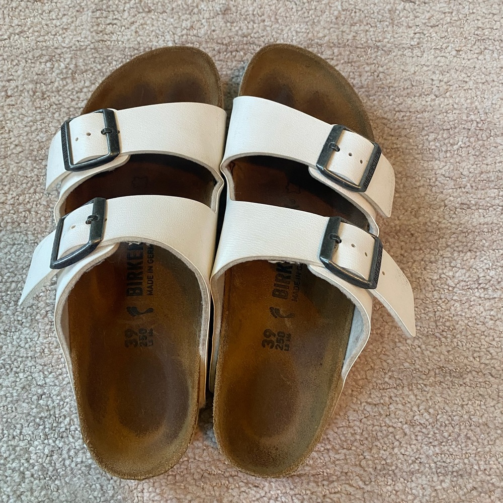 White Birkenstocks